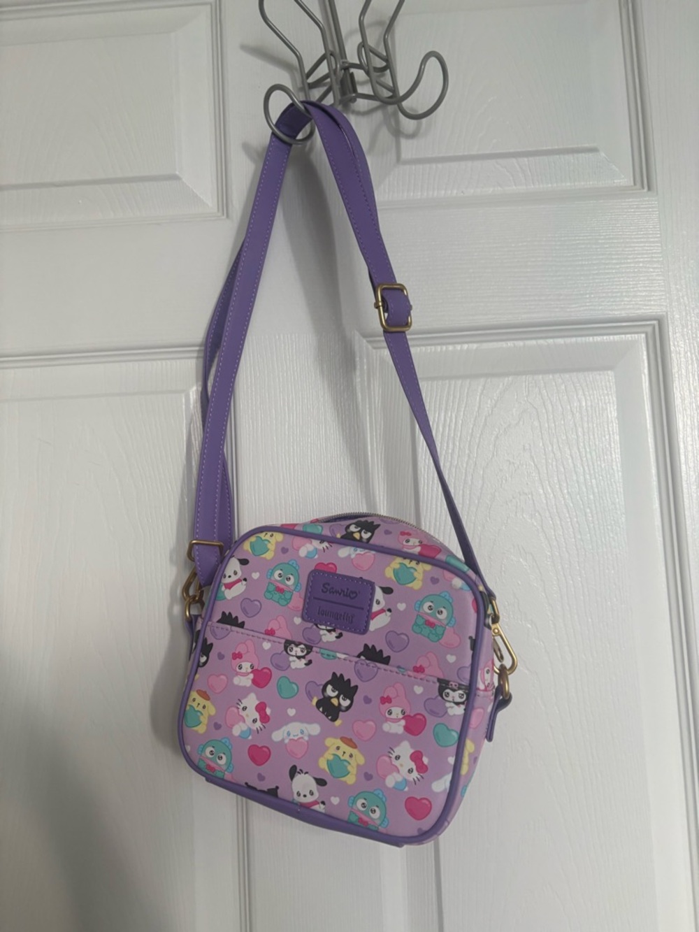 Sanrio X Loungefly Cross body bag/purse, Adjustable strap.